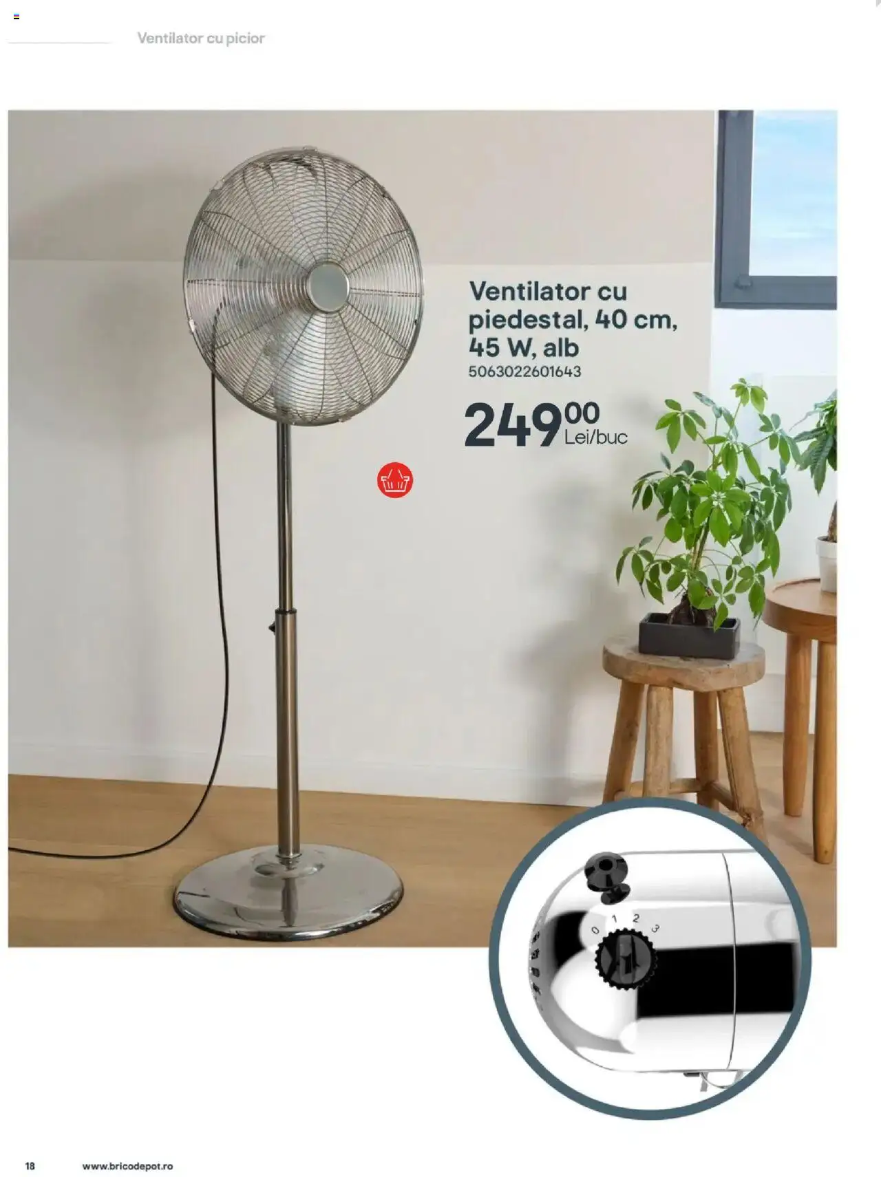 Brico Depot catalog - La Brico te răcorești pe măsură – valabil de la 27.06.2025 | Pagină: 18 | Produse: Ventilator
