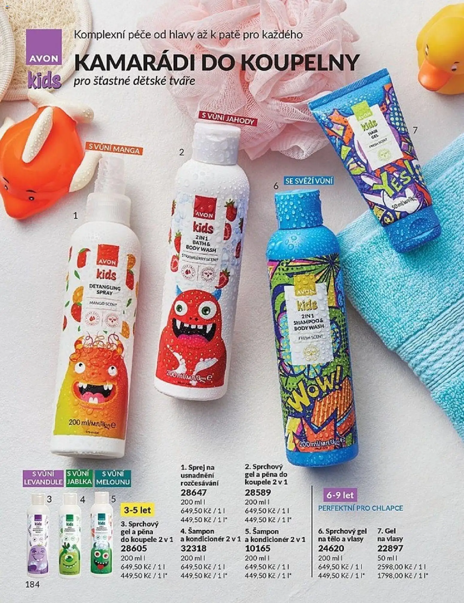 Avon katalog 2/2026 od 01.02.2026 | Strana: 184 | Produkty: Mango, Jablka, Jahody, Šampon