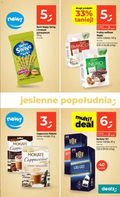 Dealz Gazetka od 18.09.2025 | Strona: 29 | Produkty: Bourbon, Praliny, Cappuccino, Herbata