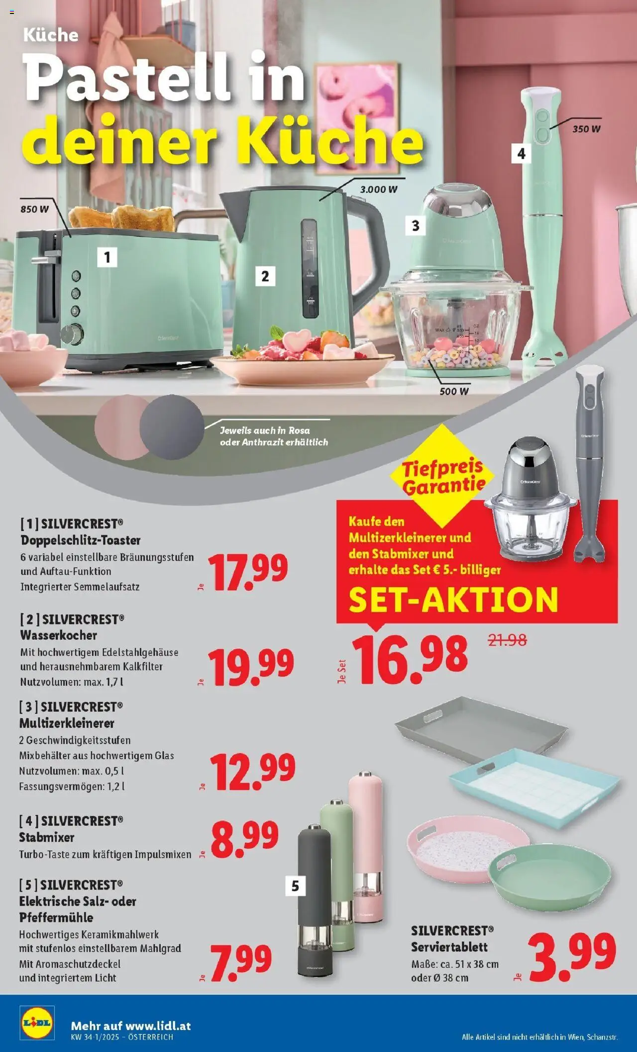 Lidl Flugblatt - Salzburg, Jenbach, Dornbirn gültig ab 14.08.2025 | Seite: 30 | Produkte: Salz, Wasserkocher