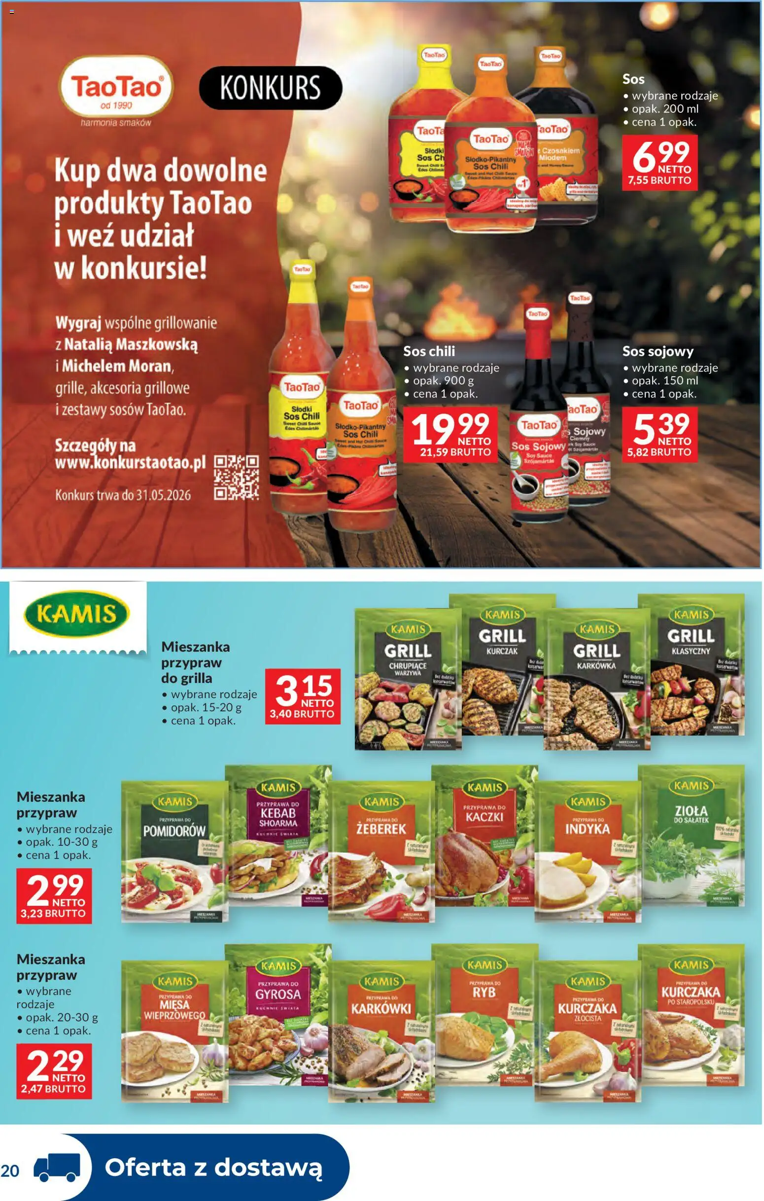 Makro gazetka - Dystrybucja do sklepów od 28.04.2026 | Strona: 20 | Produkty: Kurczak, Grill, Sos sojowy, Sos