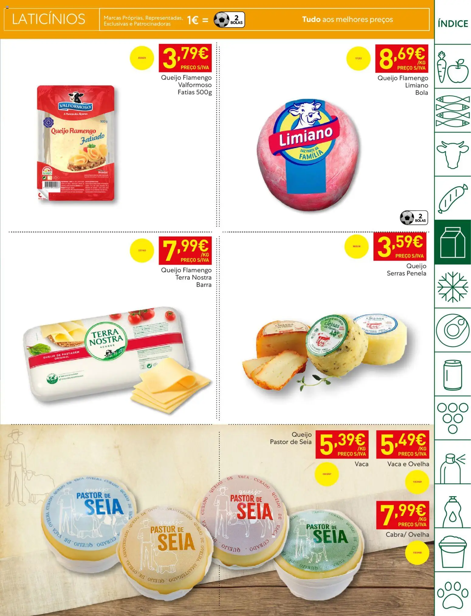 Recheio - Bons Negócios Madeira │ válido de 14.04.2026 | Página: 13 | Produtos: Queijo