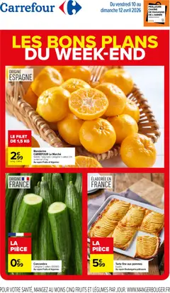 Carrefour - Prévisualisation de Carrefour les bons plans du week-end valide à partir de 10.04.2026