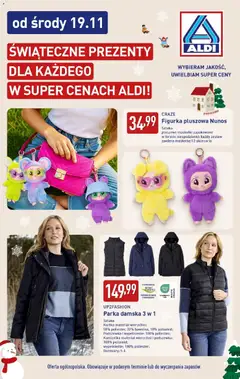 Pogląd oferty "Aldi Gazetka - Od środy" - ważna od 19.11.2025