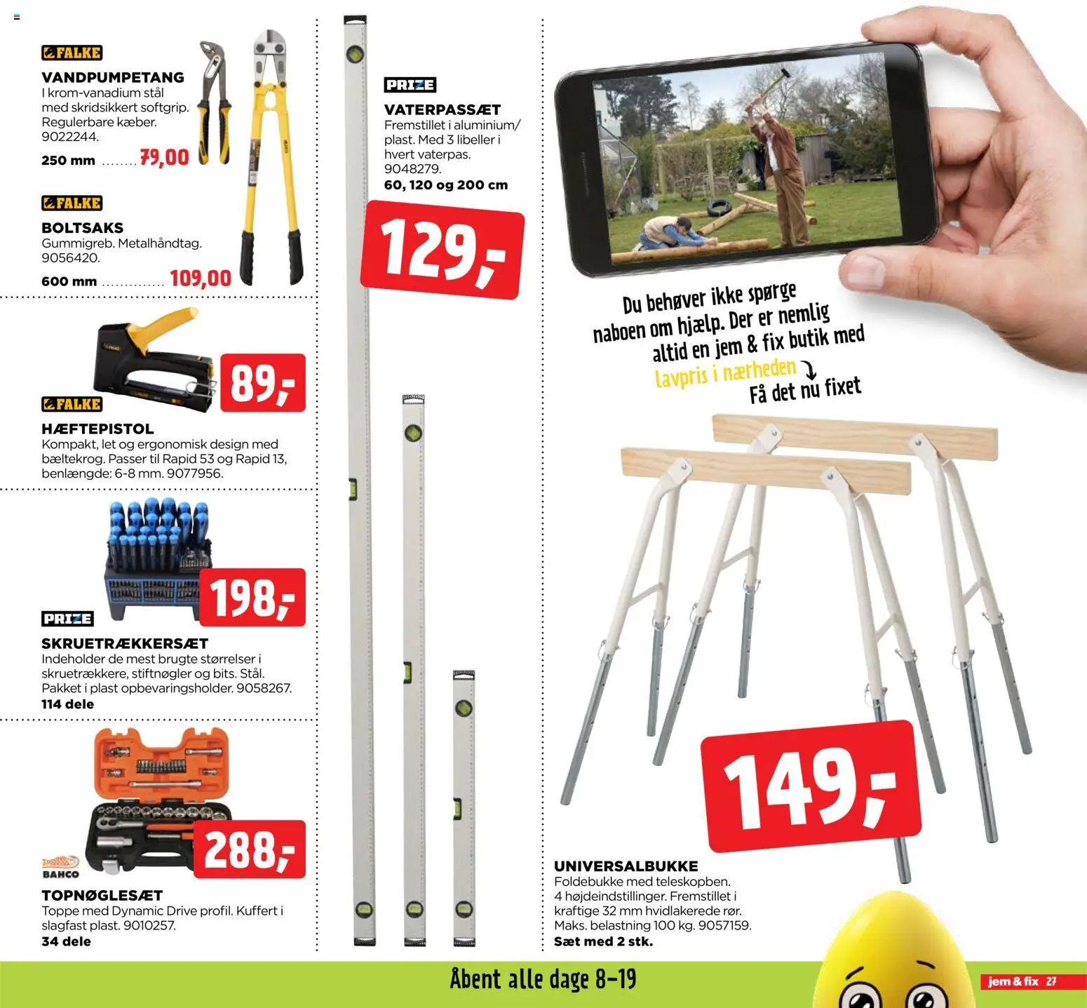 Jem & fix tilbudsavis – gyldig fra 05.04.2026 | Side: 27 | Produkter: Kuffert, Toppe