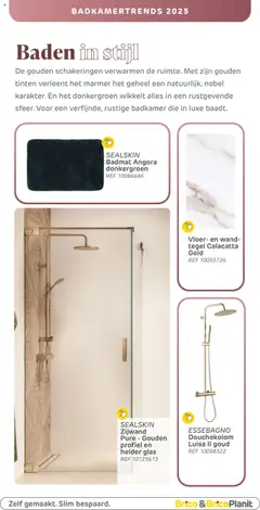 Brico - Badkamermagazine - Voorbeeld van een folder van Brico, geldig van 28.04.2025 | Pagina: 19 | Producten: Badmat