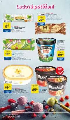 Tesco leták - Supermarket od 09.07.2025 | Strana: 6 | Produkty: Nanuk, Carte D'Or zmrzlina, Zmrzlina Manhattan, Carte d'or