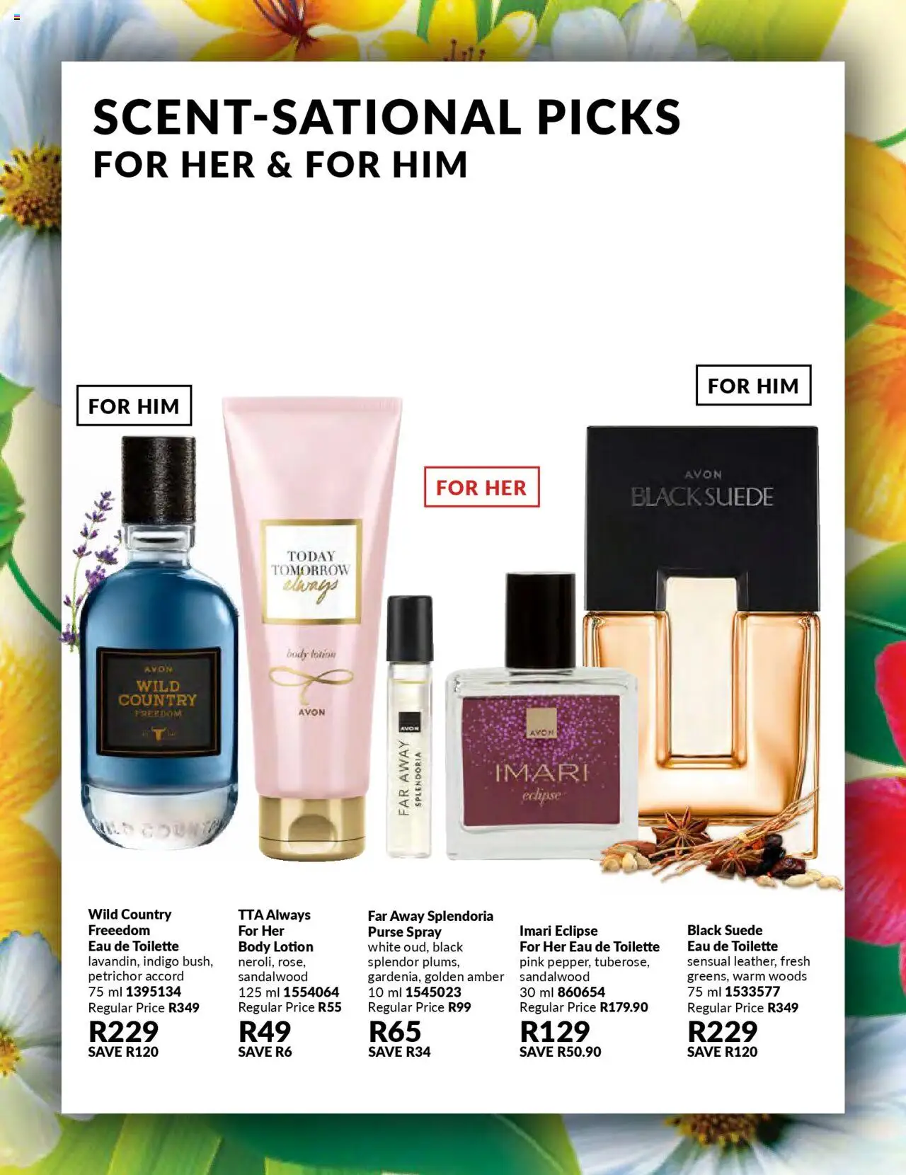 New Avon catalogue – valid from 19.09.2025 | Page: 16 | Products: Purse, Eau de toilette, Purse spray, Lotion
