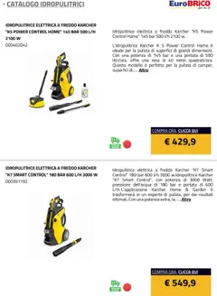 Anteprima del volantino Eurobrico Idropulitrici catalogo valido a partire dal 23.07.2025 | Pagina: 36 | Prodotti: Idropulitrice
