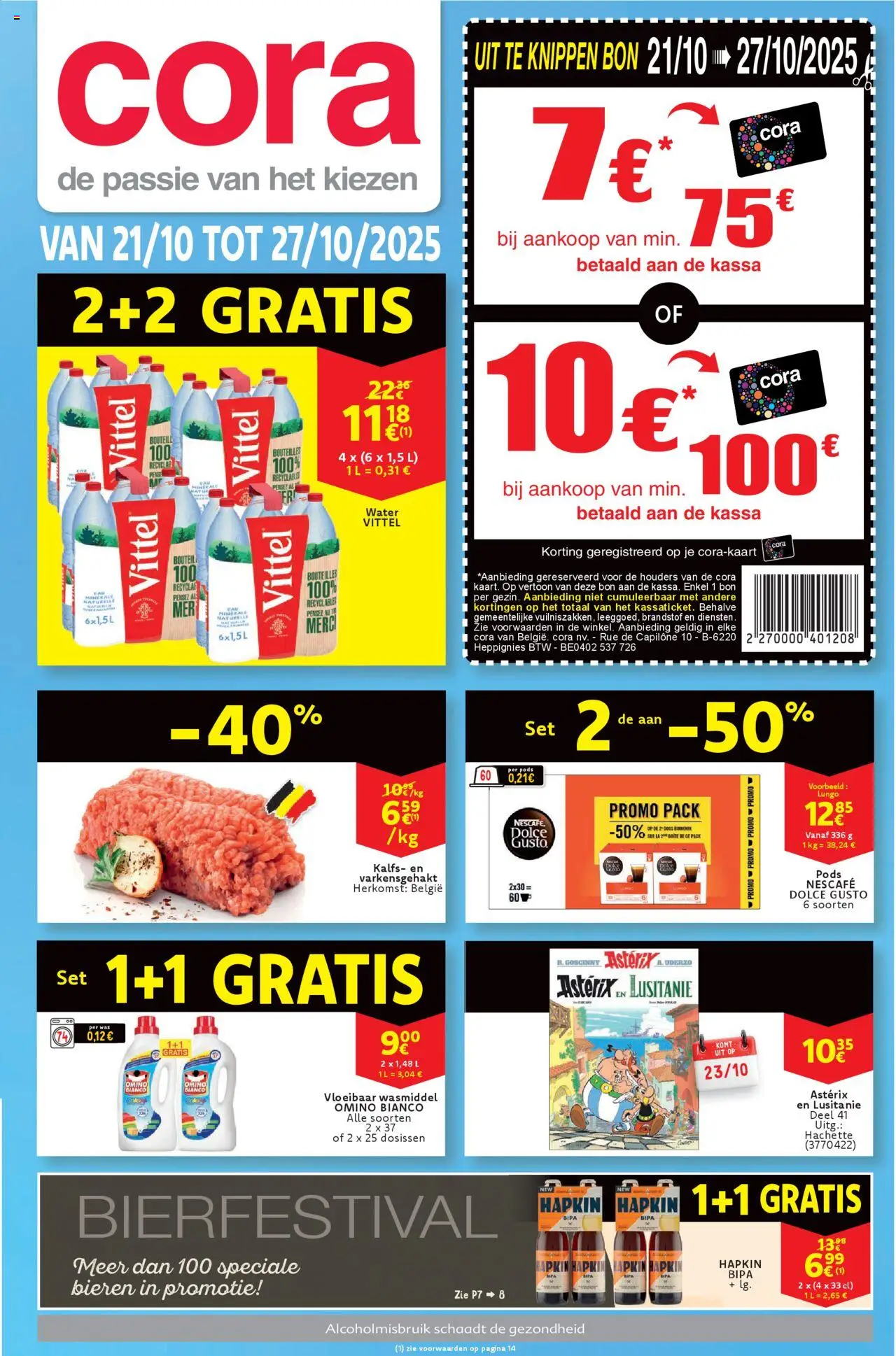 {H1} | Pagina: 1 | Producten: La, Nescafe, Wasmiddel