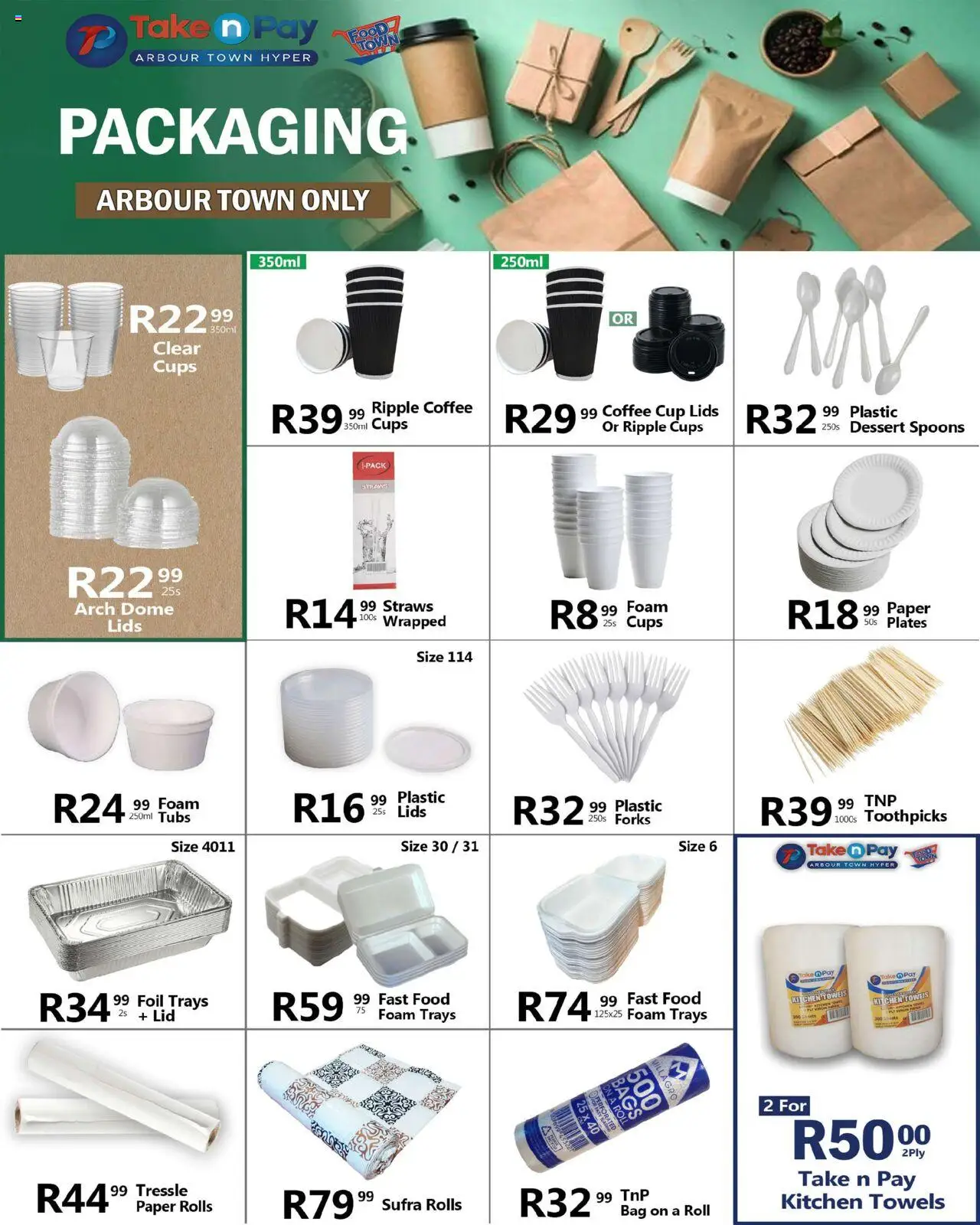 New Take n Pay catalogue – valid from 20.10.2025 | Page: 31 | Products: Bag, Coffee, Foam, Paper