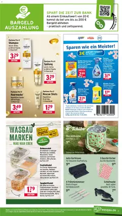 Wasgau Prospekt 	 ab 07.04.2026 gültig | Seite: 21 | Produkte: Shampoo, Spülung, Swiffer, Salat
