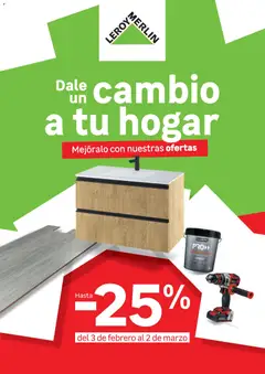 Vista previa Leroy Merlin catálogo válido desde el 03.02.2026