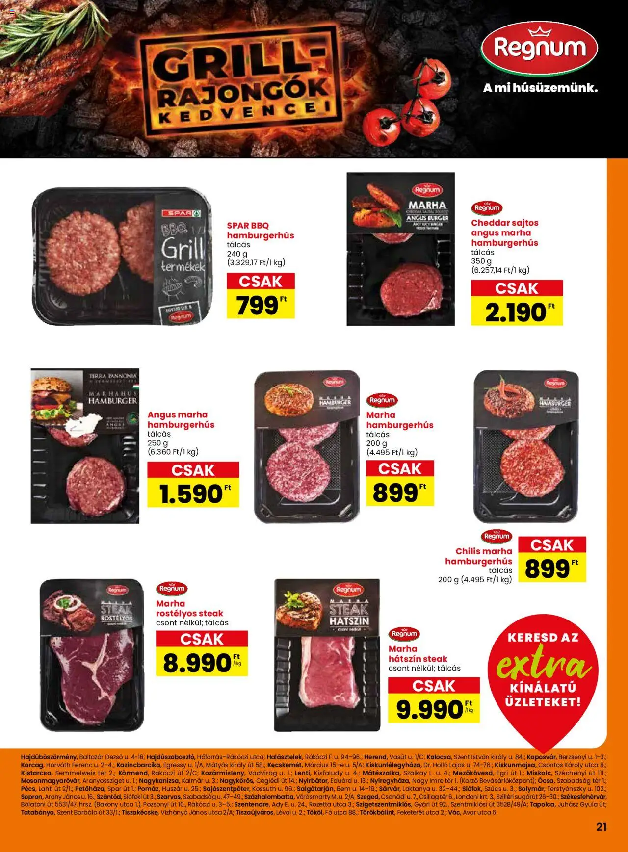Interspar akciós ujság - amely érvényes a következő dátumtól: 14.08.2025 | Oldal: 2 | Termékek: Hamburger, Grill, Marhahús, Cheddar