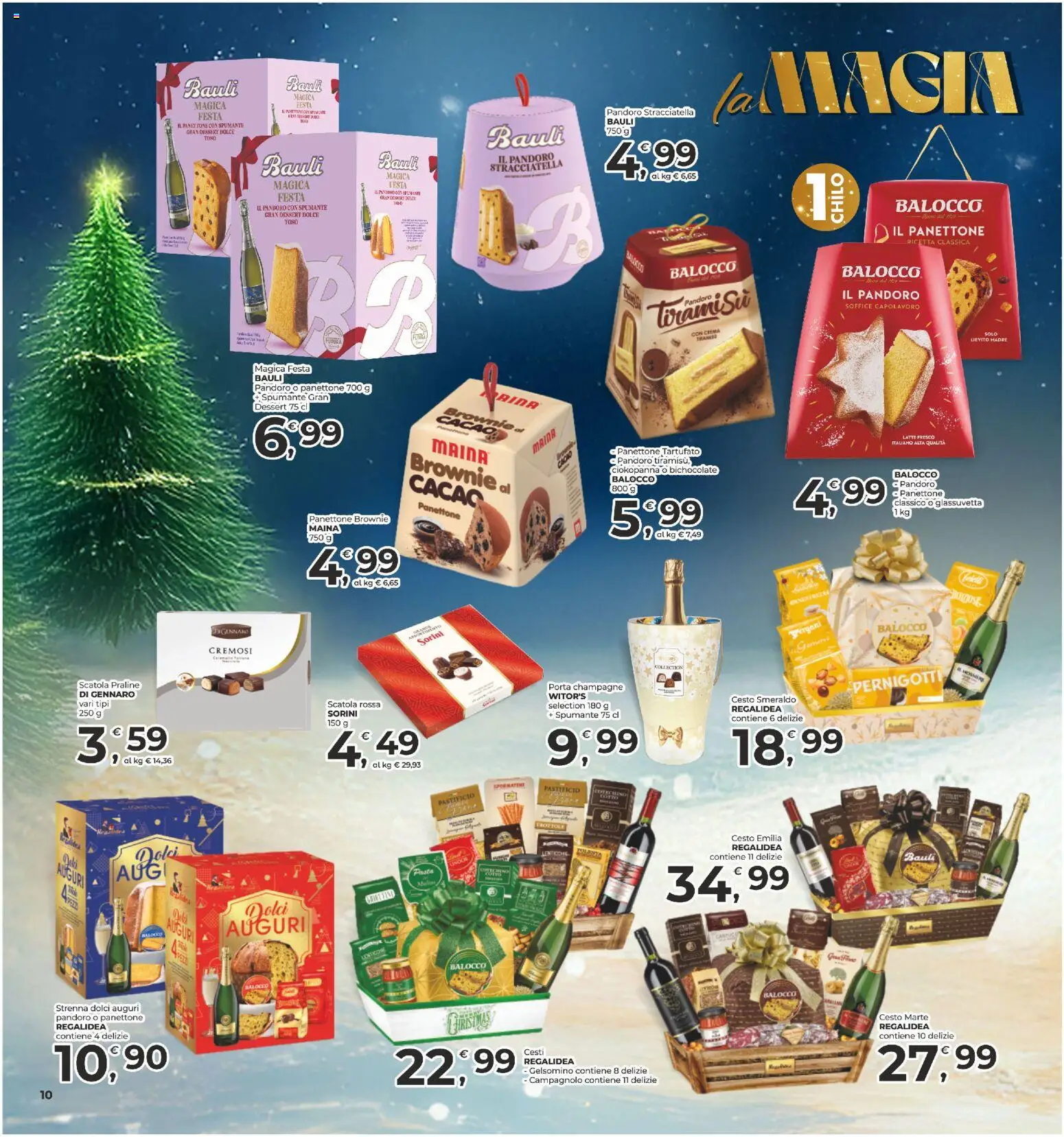 Volantino Alter Discount del 17.12.2025 | Pagina: 10 | Prodotti: Latte, Panettone, Spumante, Champagne
