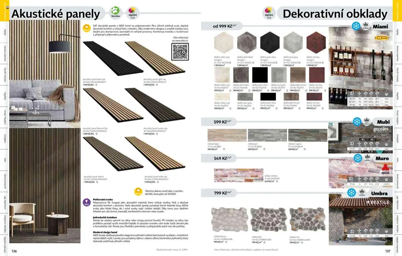 Siko koupelny katalog Koupelny 2025/2026 od 14.10.2025 | Strana: 69 | Produkty: Okružní pila, Dlažba, Wc, Pila