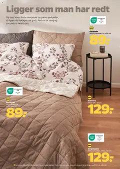 Netto tilbudsavis – gyldig fra 20.09.2025 | Side: 32 | Produkter: Seng, Sengesæt, Søm