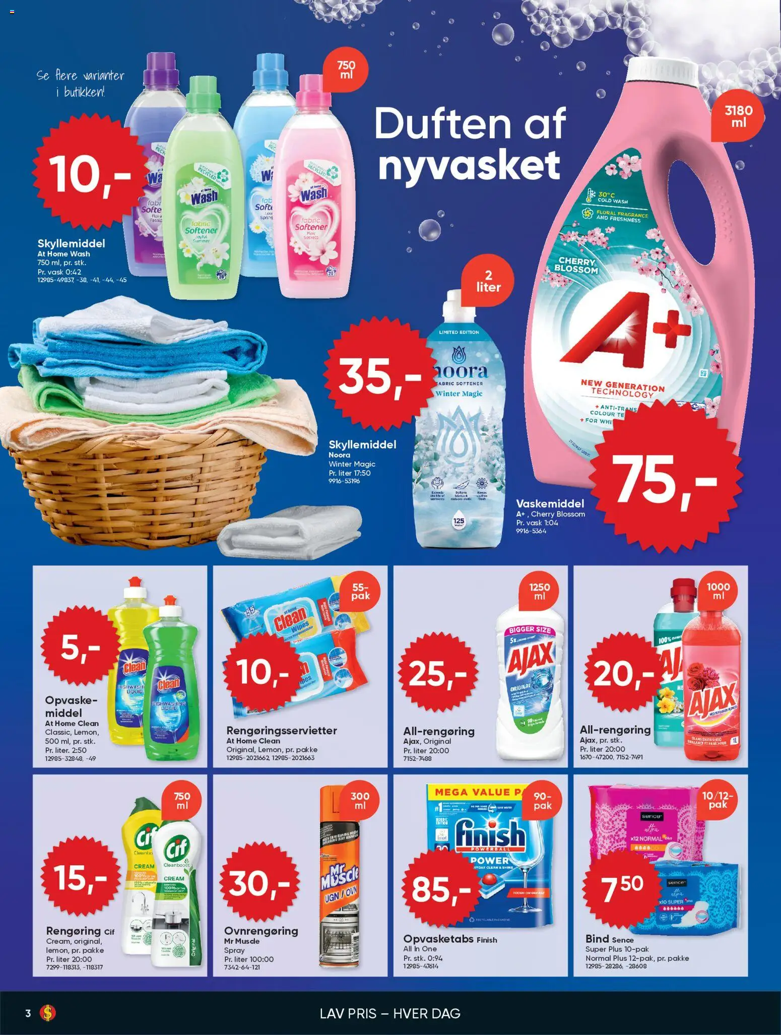 Bigdollar tilbudsavis – gyldig fra 27.12.2025 | Side: 3 | Produkter: Te, Skyllemiddel, Cherry, Ovn
