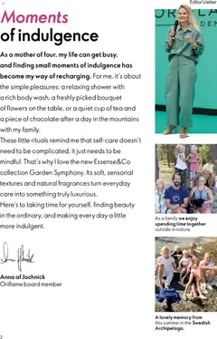 Preview of Oriflame - Offers valid from 25.03.2026 | Page: 2 | Products: Shower, Chocolate, Tea