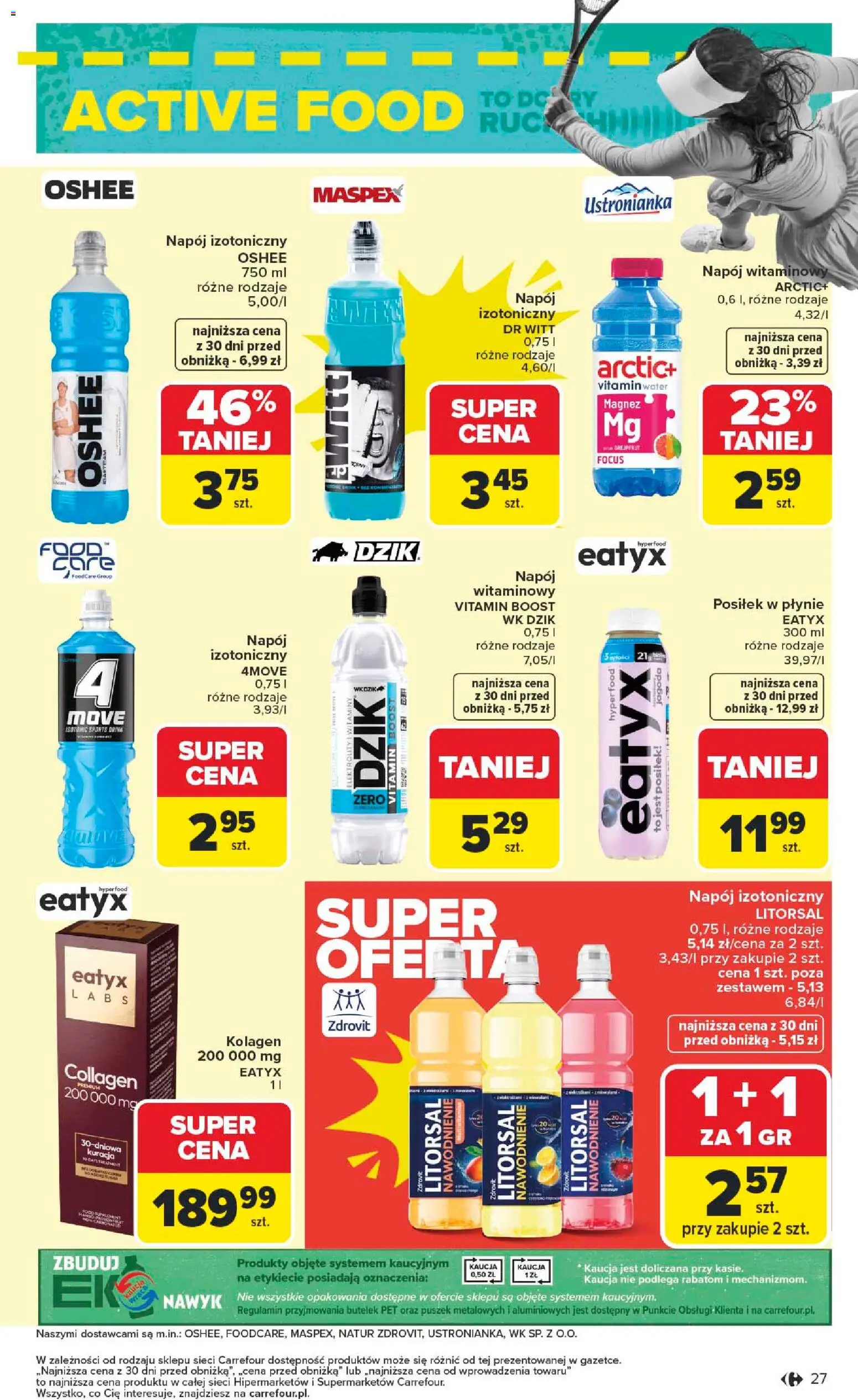 Carrefour Gazetka - Act for food od 05.01.2026 | Strona: 27