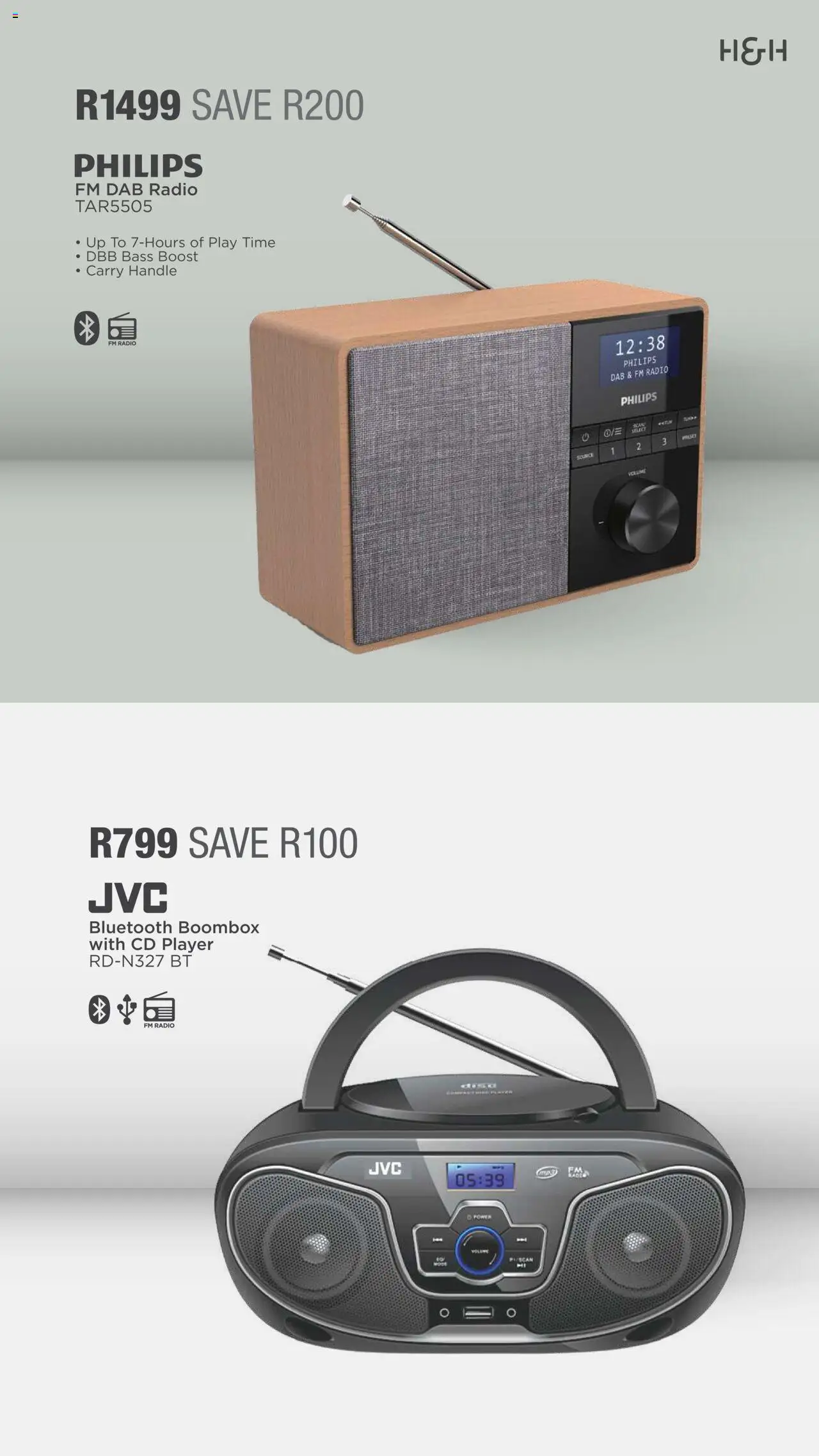 New House and Home catalogue – valid from 15.09.2025 | Page: 39 | Products: Radio, Player, Cd player