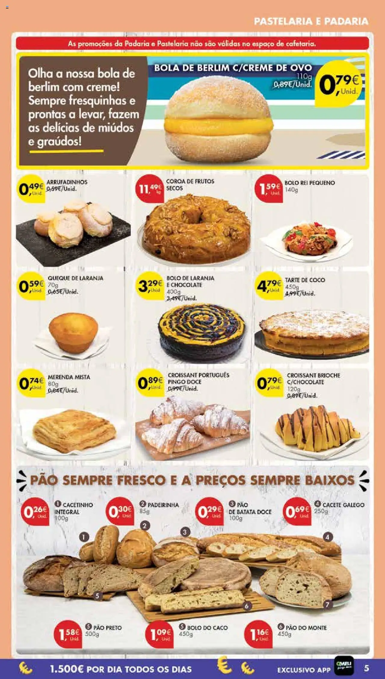 Pingo Doce Poupe Esta Semana Madeira │ válido de 07.10.2025 | Página: 5 | Produtos: Batata, Padaria, Bolo, Chocolate