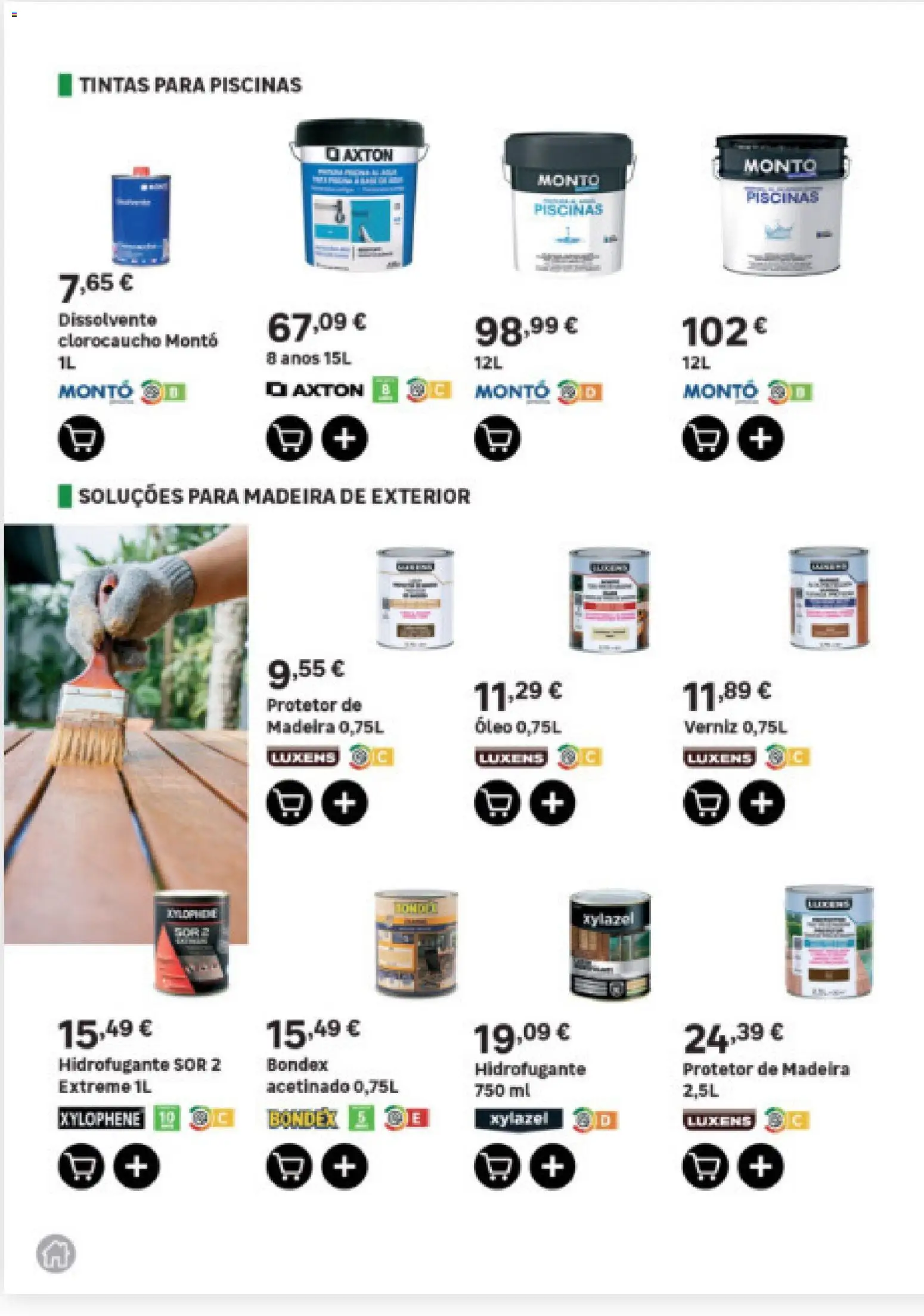 Leroy Merlin Arquipélago dos Açores │ válido de 12.03.2026 | Página: 68 | Produtos: Piscinas, Óleo, Verniz