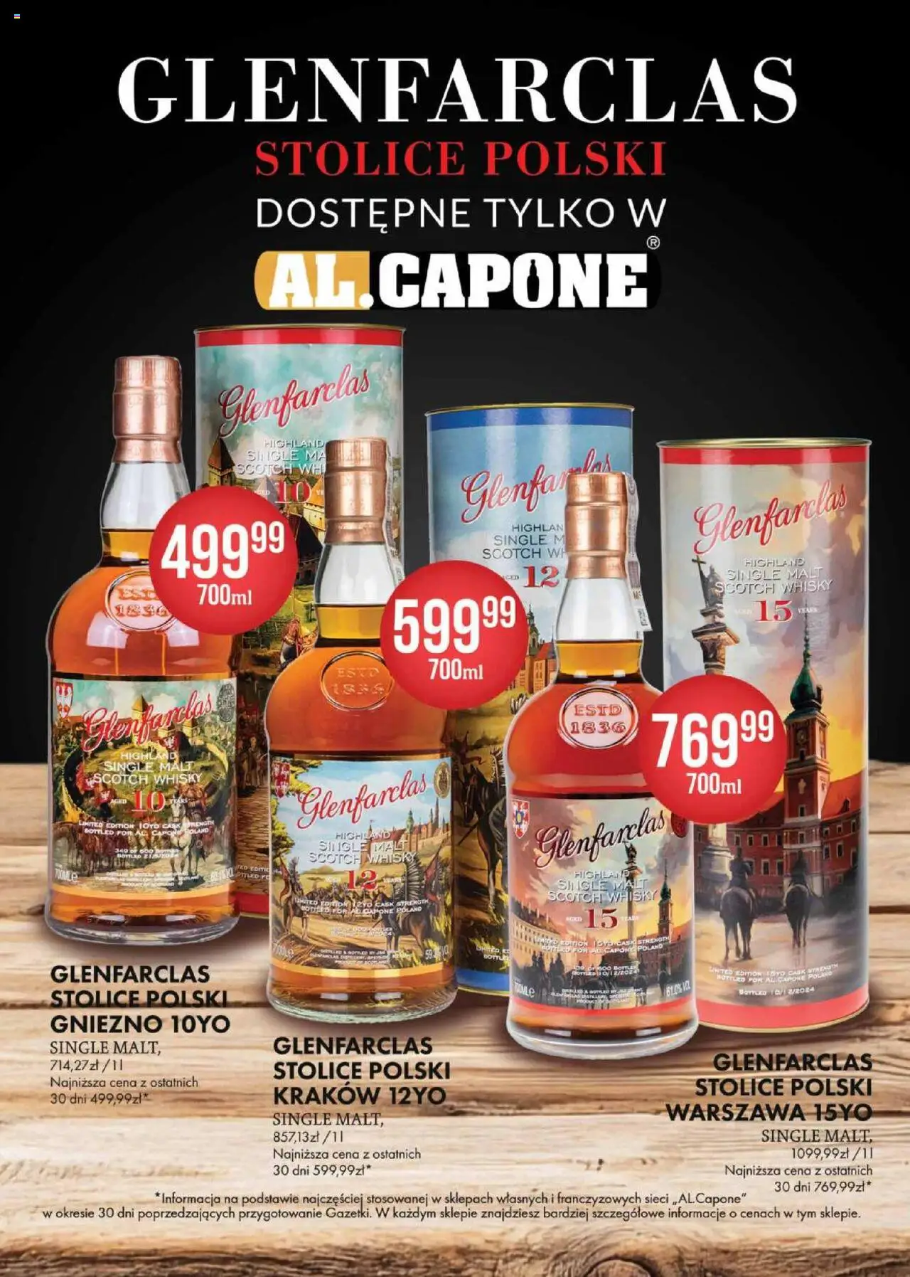 Al.Capone Gazetka od 11.08.2025 | Strona: 2 | Produkty: Whisky