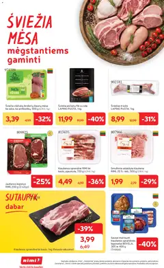 Rimi leidinys galioja nuo 17.03.2026 | Puslapis: 12 | Prekių: Kiaulienos, Jautienos, Vištiena, Kiauliena
