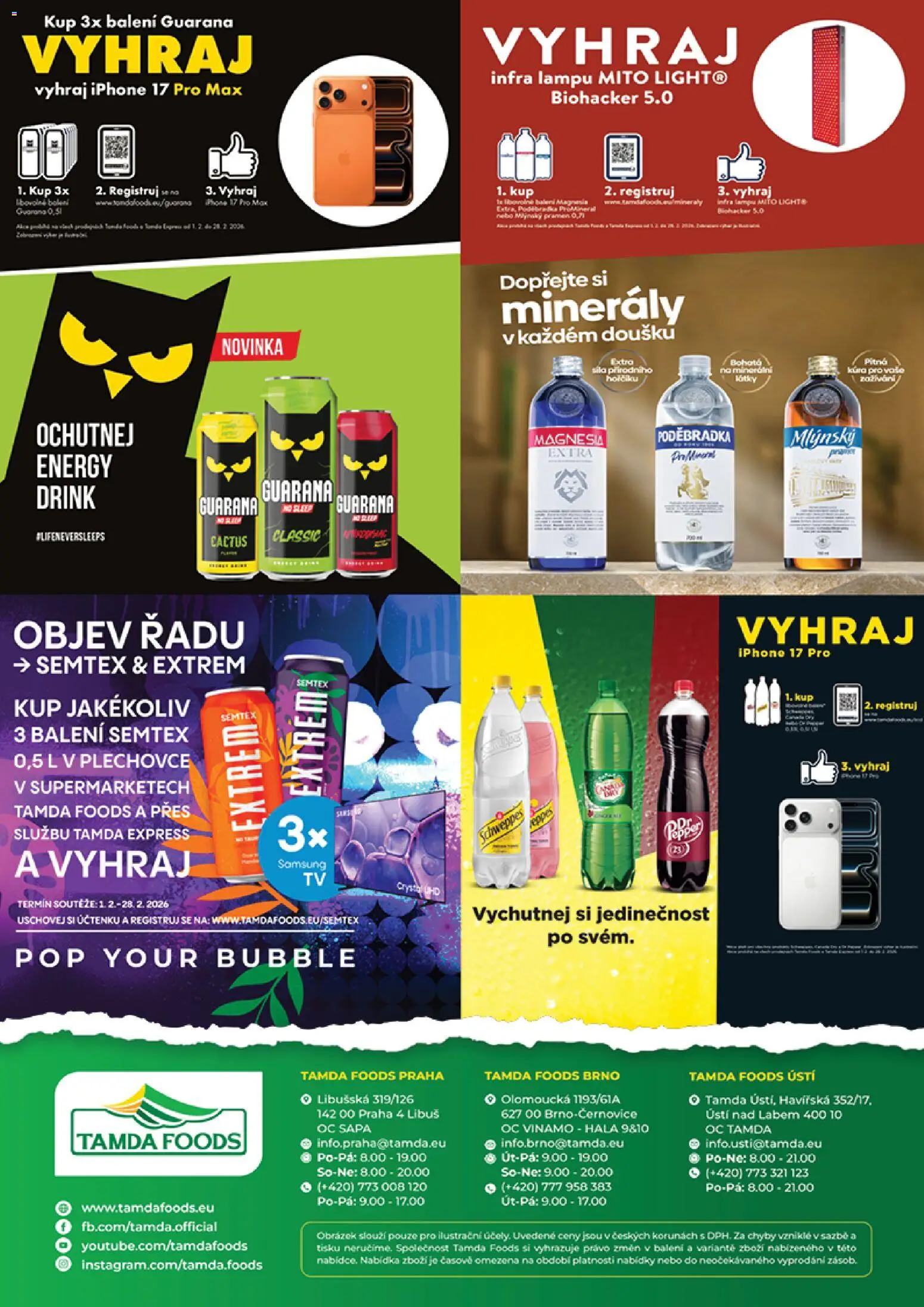 Tamda Foods leták od 25.02.2026 | Strana: 60 | Produkty: Minerály, Iphone, Samsung, Semtex
