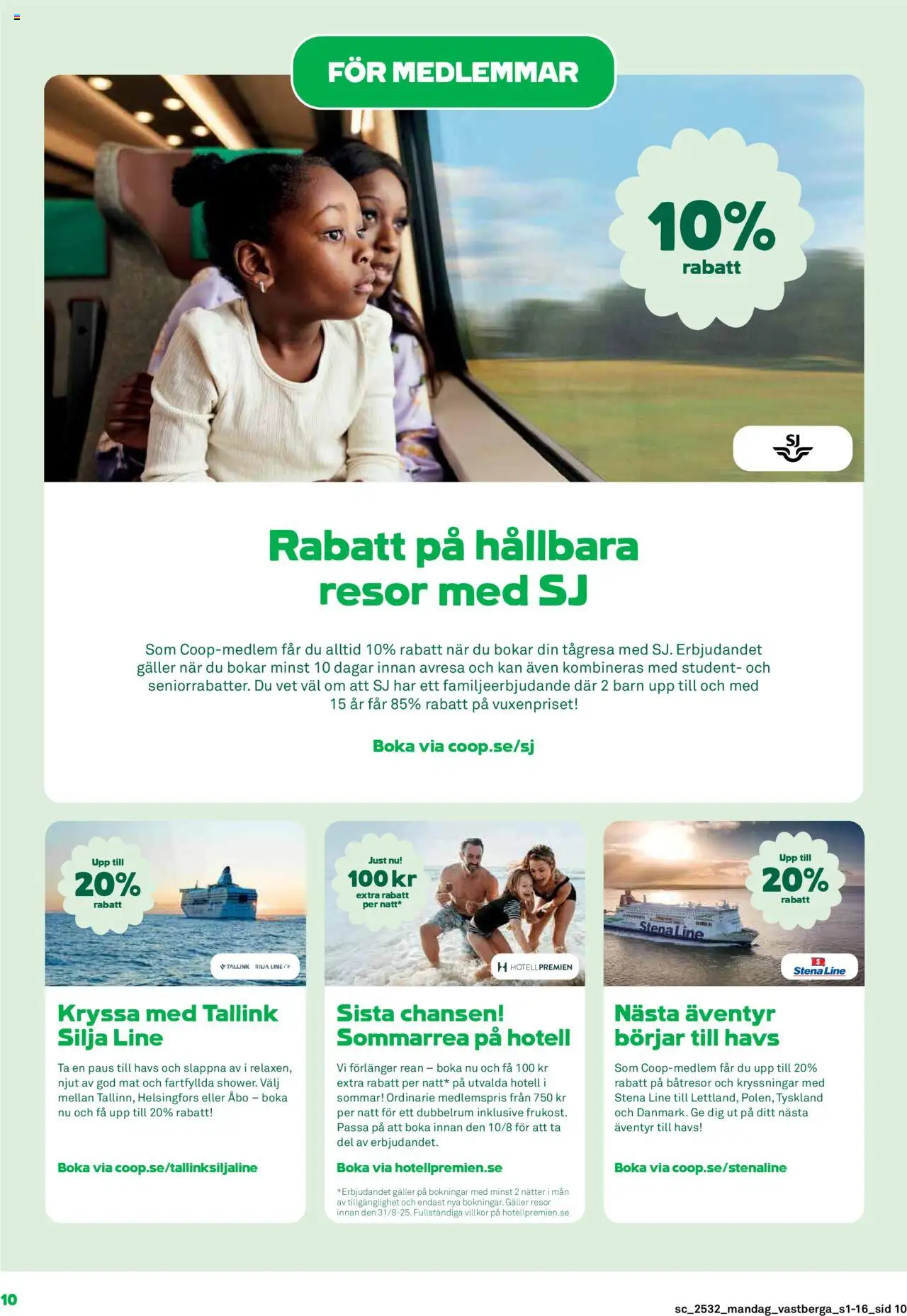 Stora Coop reklamblad aktuell från 04.08.2025 | Sida: 10 | Produkter: Galler
