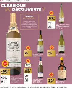 Carrefour - Prévisualisation de Carrefour Cave : vins, alcools et spiriteux valide à partir de 16.12.2025 | Page: 28 | Produits: Marcel, Vin, Huîtres