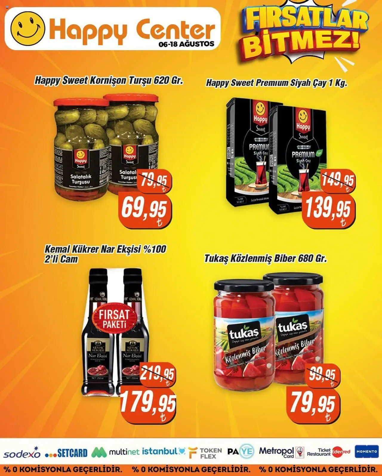 Happy Center Katalog - 06.08.2025 tarihinden itibaren geçerlidir | Sayfa: 25 | Ürünler: Çay, Salatalık, Biber, Nar