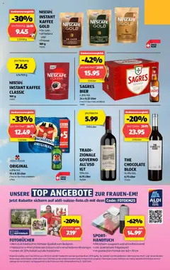 Aldi Aktionen ab 10.07.2025 | Seite: 19 | Produkte: Kaffee, Bier, Top