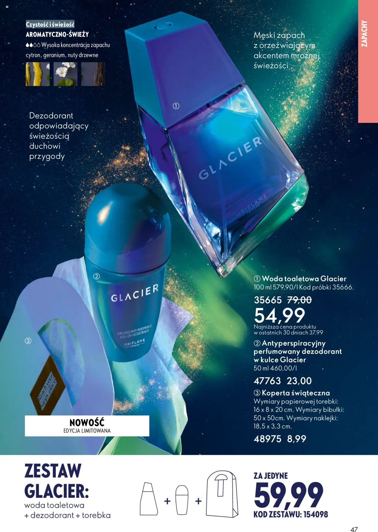 Oriflame Black Friday od 12.11.2025 | Strona: 47 | Produkty: Naklejki, Zapach, Woda, Torebki