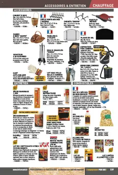 | Page: 339 | Produits: Câble, Four, Tente, Poudre