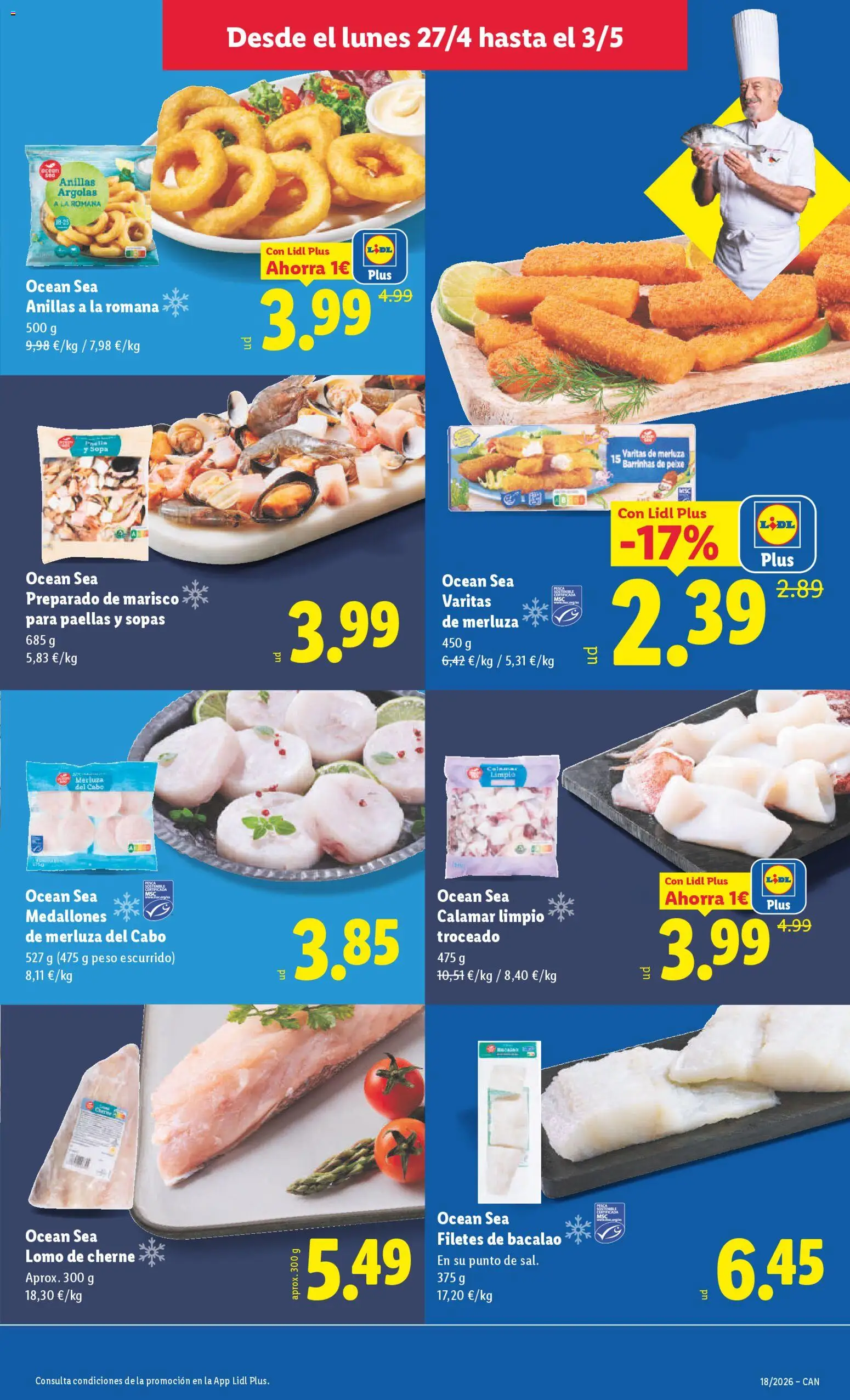 Lidl folleto │ válido desde el 27.04.2026 | Página: 11 | Productos: Medallones, Peso, Κλειδαριά της πόρτας