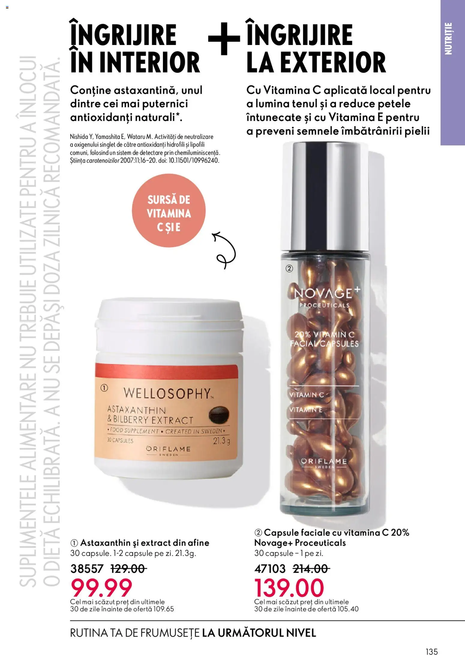 Noul catalog Oriflame – valabil de la 11.02.2026 | Pagină: 135 | Produse: Tavuk suyu, Afine