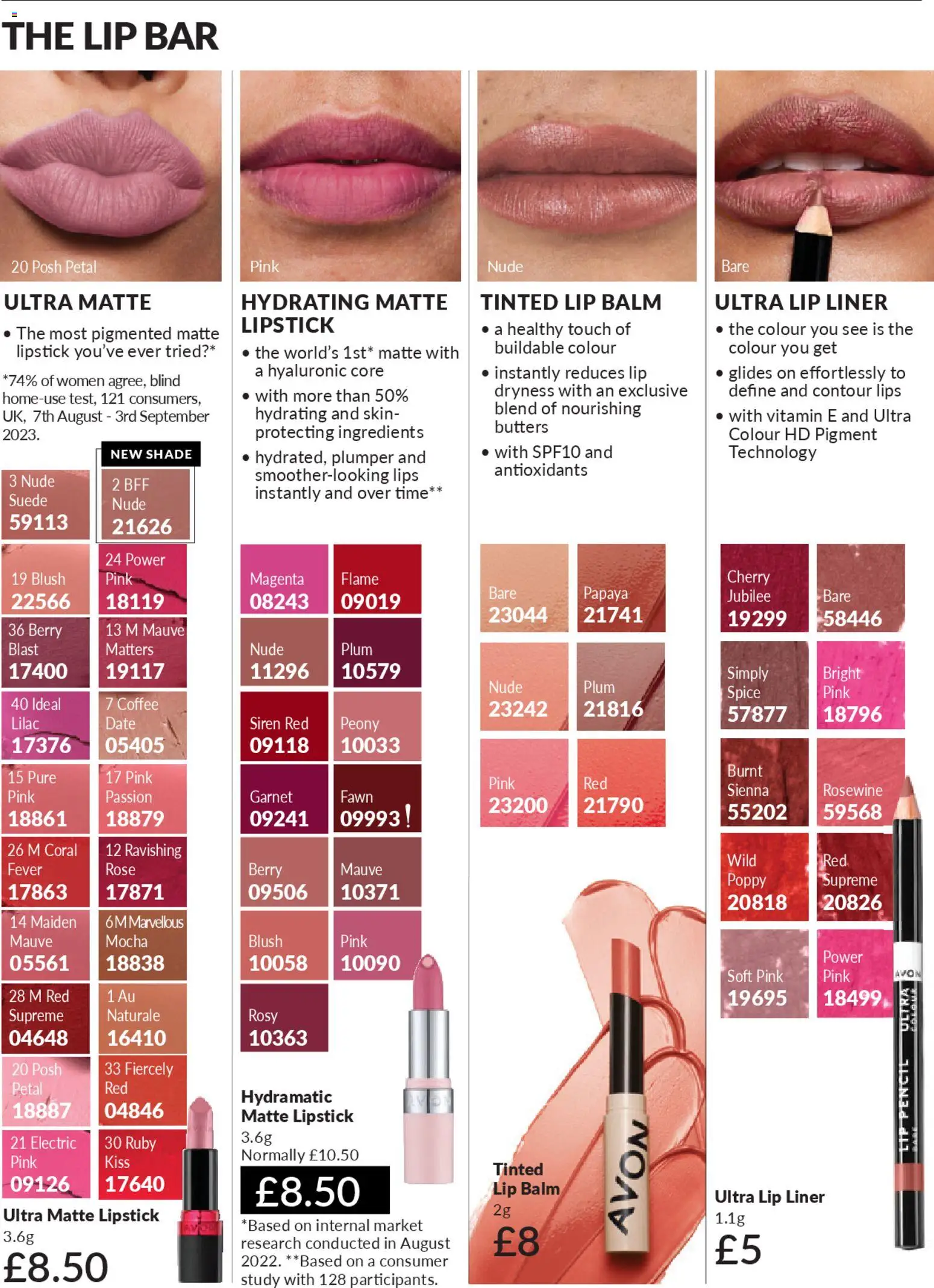 {H1} | Page: 160 | Products: Lipstick, Coffee