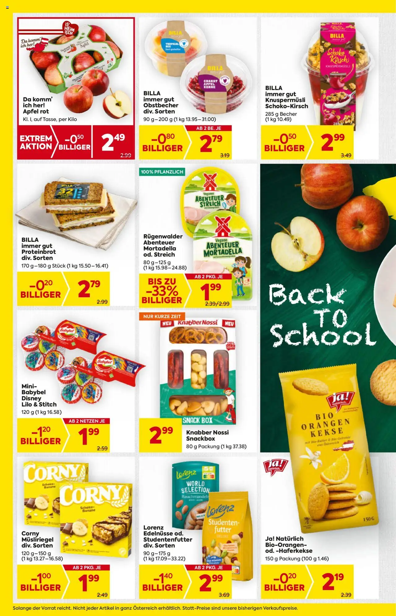 Billa AT akciós ujság - amely érvényes a következő dátumtól: 28.08.2025 | Oldal: 6 | Termékek: Mortadella