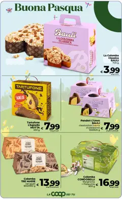 Anteprima del volantino COOP volantino Sicilia valido a partire dal 26.03.2026 | Pagina: 8 | Prodotti: Crema, Pasta, Pandoro, Agnello