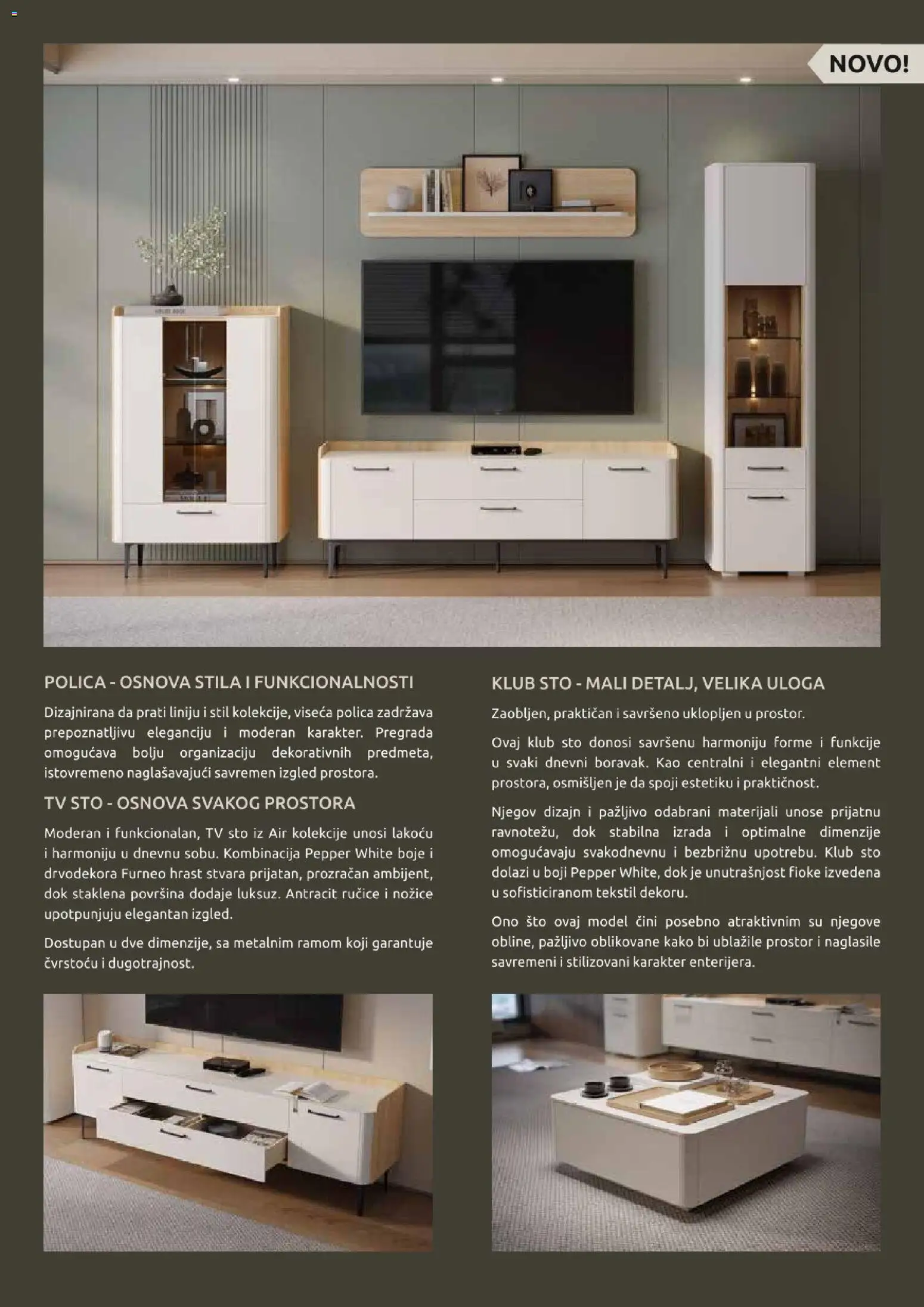 Jela katalog - važi od 09.03.2026 | Strana: 3 | Proizvode: Polica, Sto