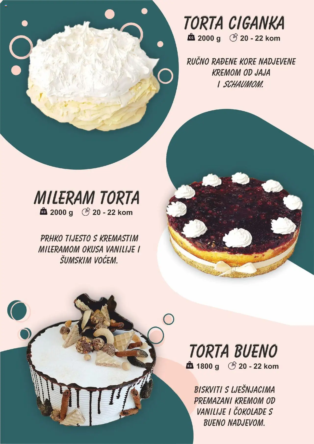Boso katalog | vrijedi od 01.01.2025 | Stranica: 14 | Proizvodi: Jaja, Mileram, Torta