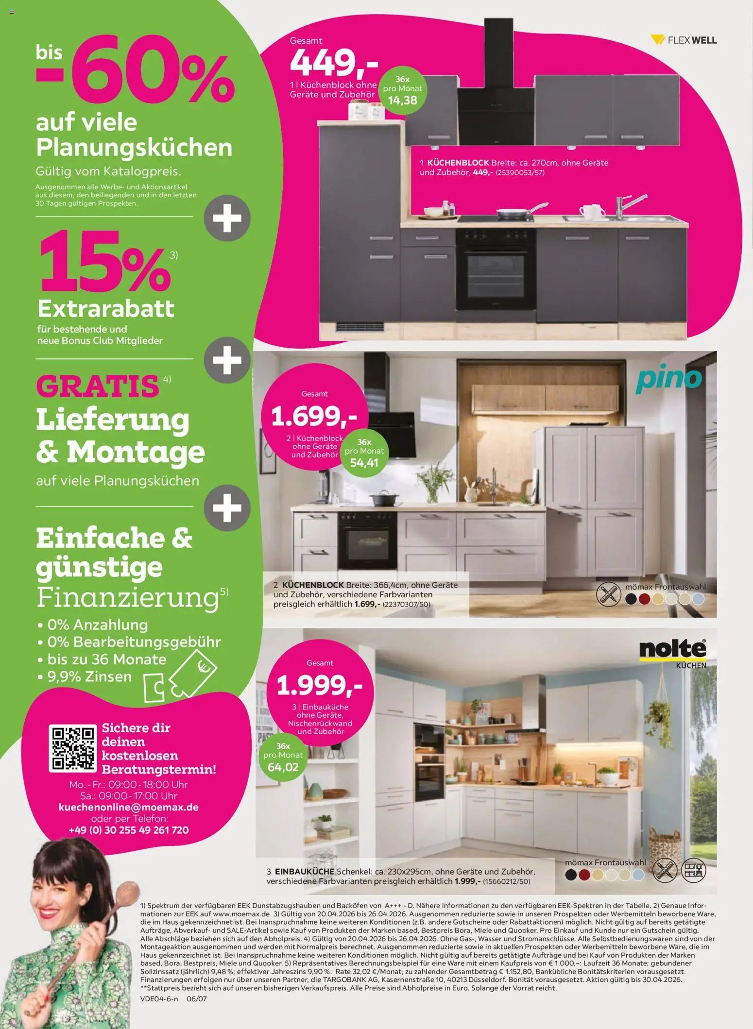 Mömax Prospekt 	 – gültig ab 20.04.2026 | Seite: 6 | Produkte: Miele, Wasser, Backofen, Uhr
