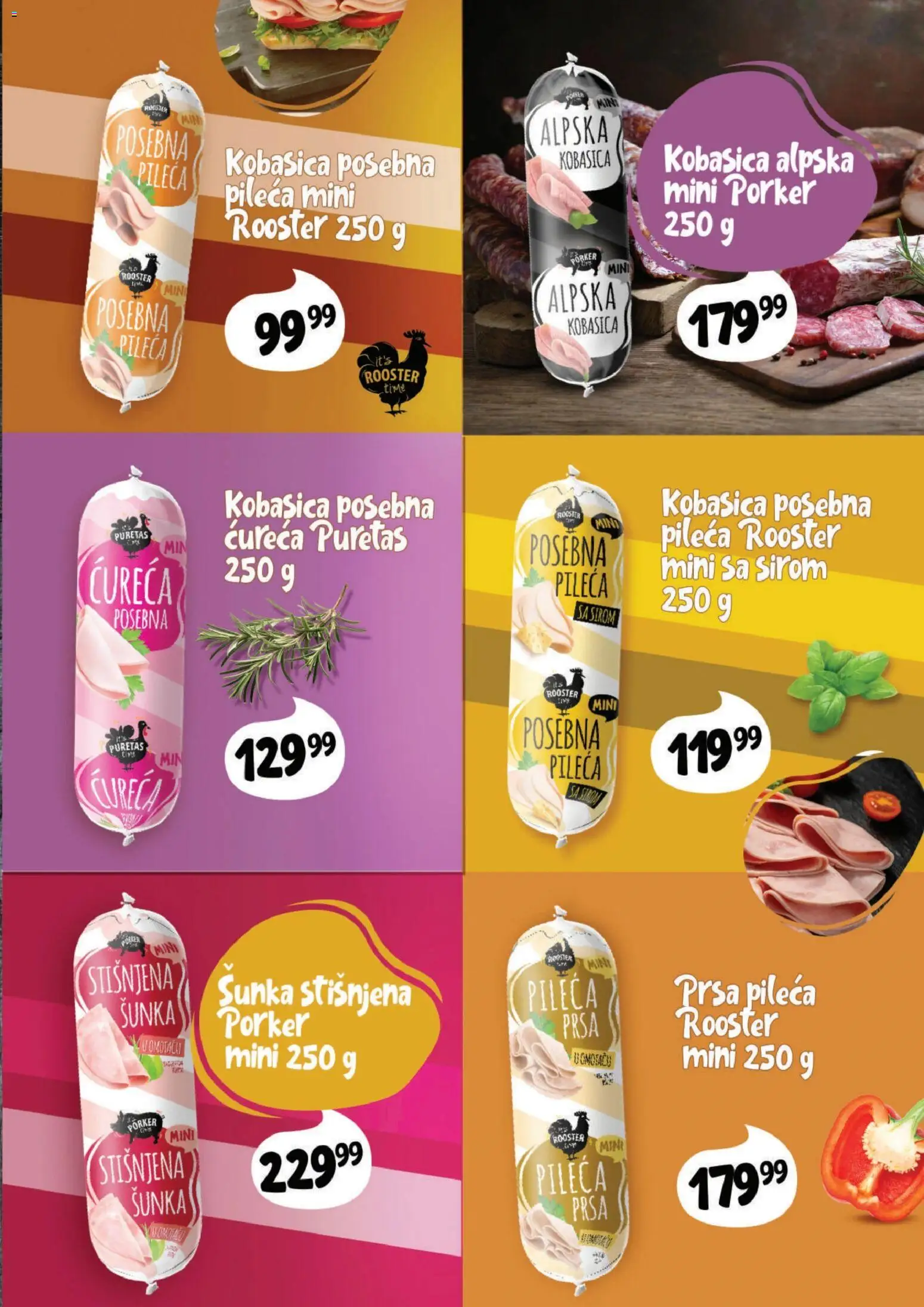 Aman katalog - važi od 05.01.2026 | Strana: 7 | Proizvode: Pileća prsa, Šunka, Kobasica