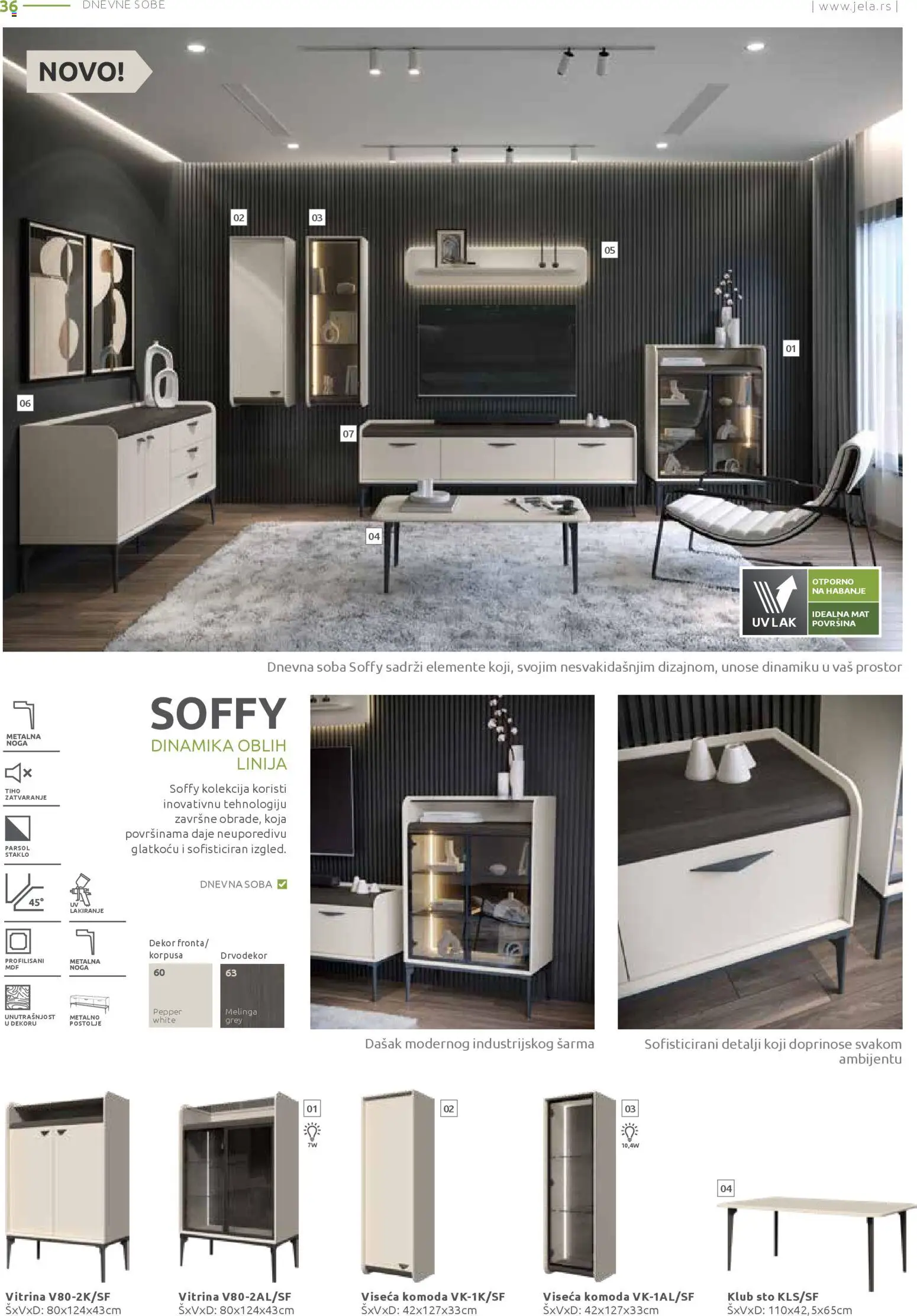 Jela katalog - važi od 17.11.2025 | Strana: 36 | Proizvode: Komoda, Sto