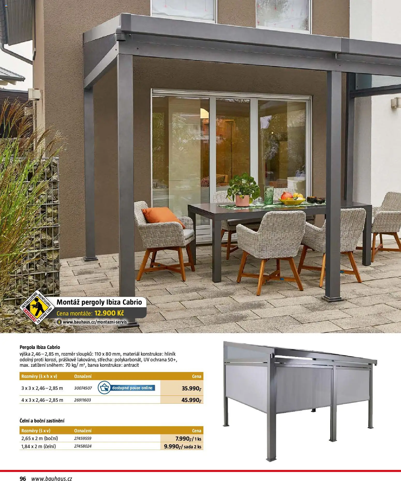 Bauhaus katalog Záhradní nábytek od 08.04.2026 | Strana: 96