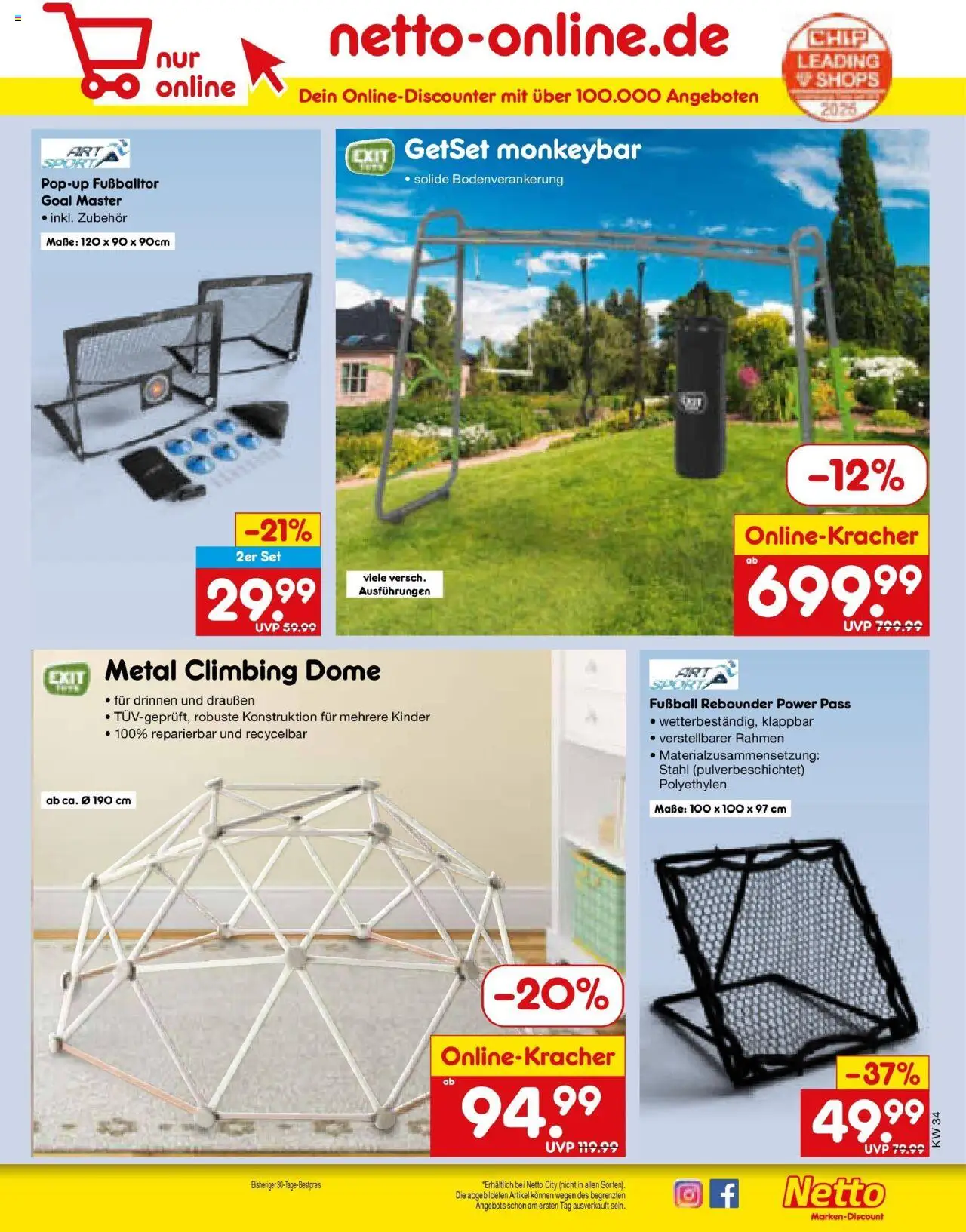 Netto Marken-Discount prospekt Bonn	 - gültig ab dem 18.08.2025 | Seite: 41 | Produkte: Fußball