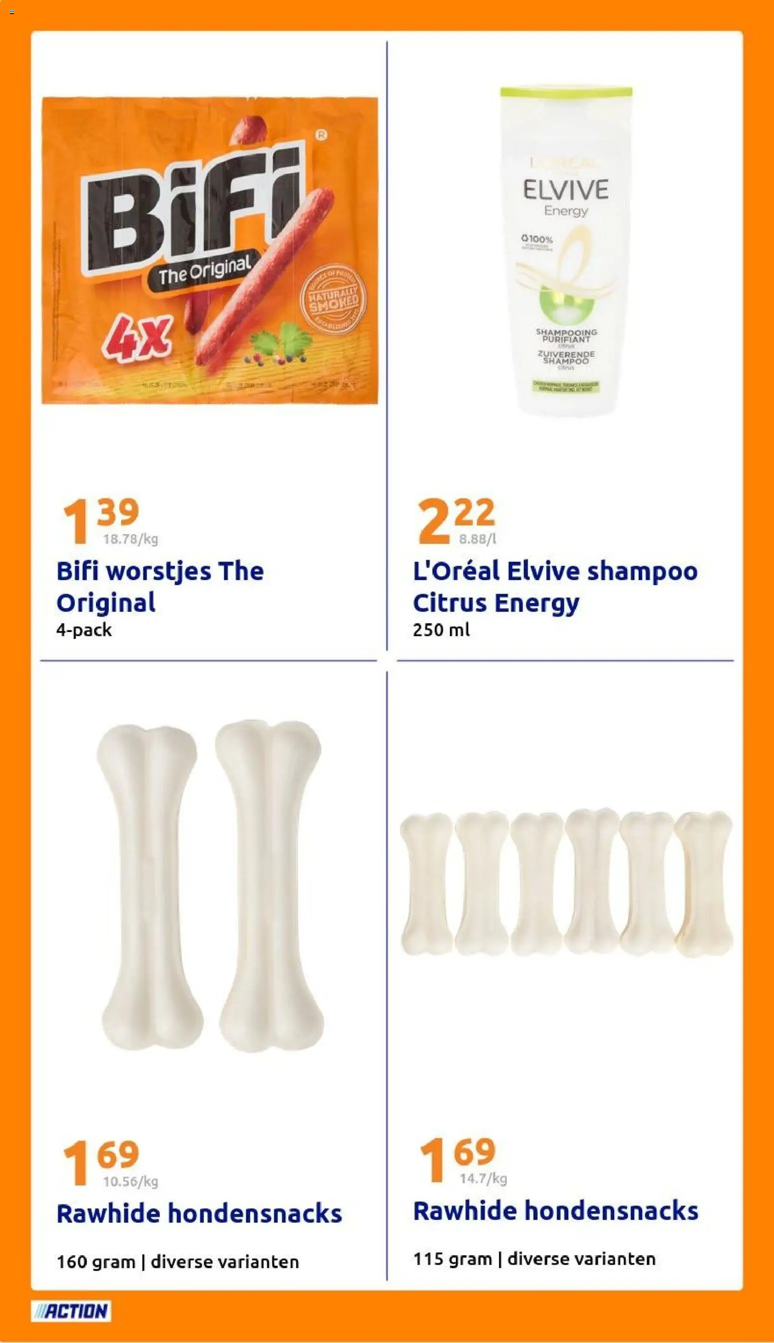 {H1} | Pagina: 22 | Producten: Szeletelt bacon, Shampoo