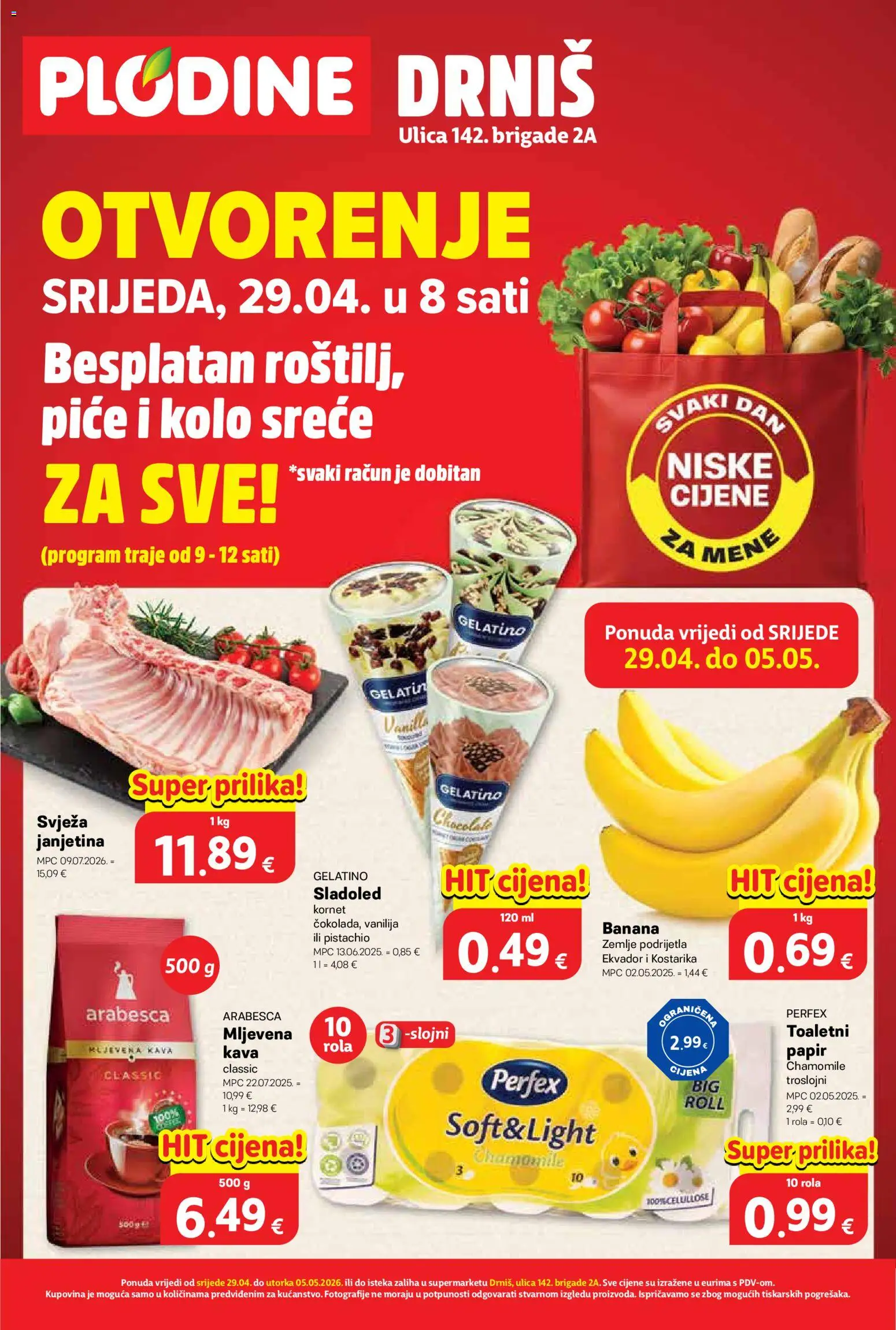 Plodine katalog | vrijedi od 29.04.2026 | Stranica: 1